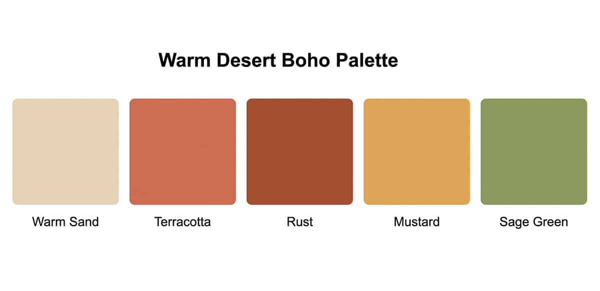 Warm Desert Palette